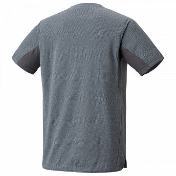 Yonex Men's Crew Neck T-Shirt 10456 Gray